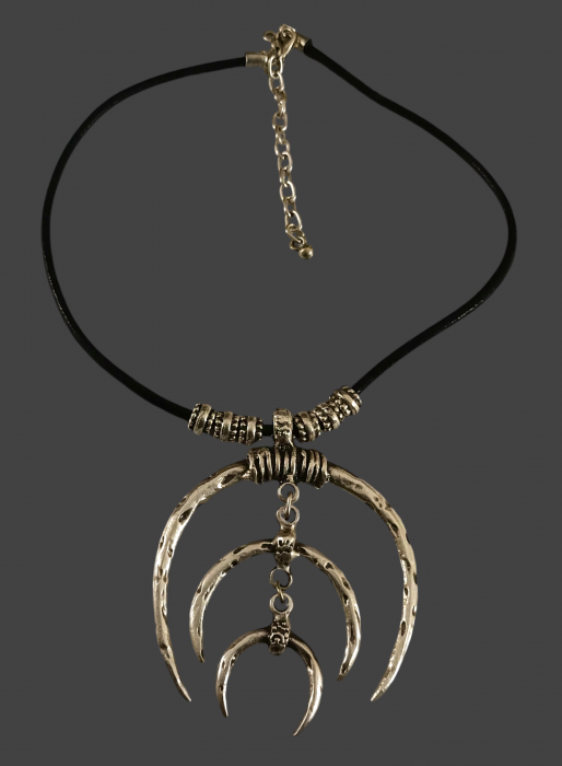 Colier din Zamac argintat 38 [1]