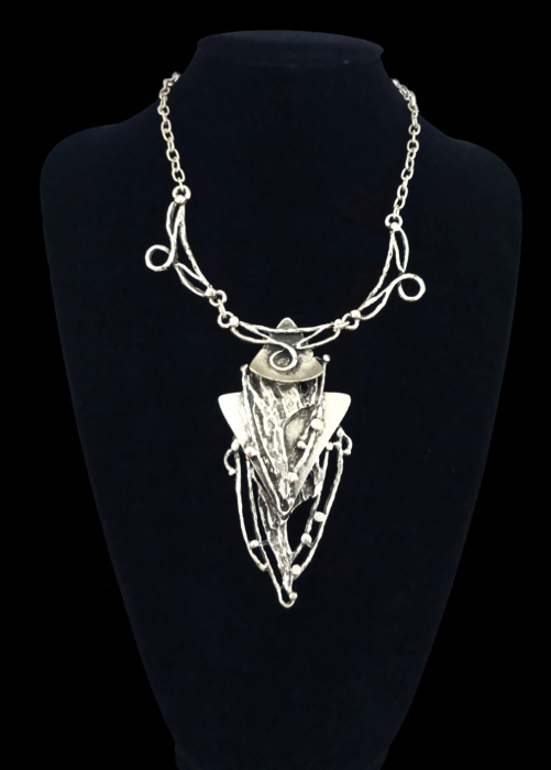 Colier din Zamac argintat 31 [1]