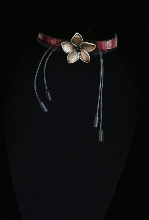 Colier din Zamac argintat 34 [1]