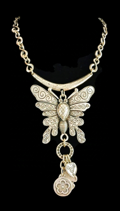 Colier din Zamac argintat 04 [1]