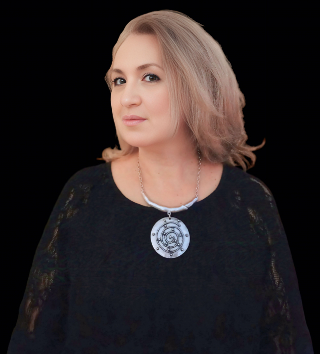 Colier din Zamac argintat 07 [2]