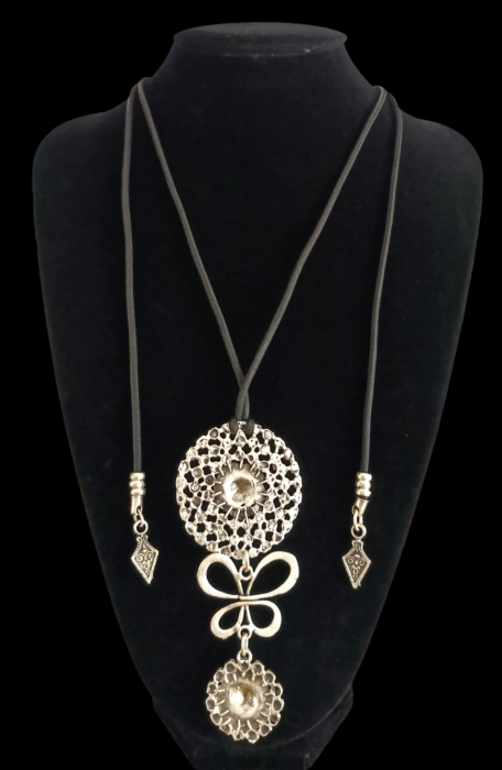 Colier din Zamac argintat 22 [1]