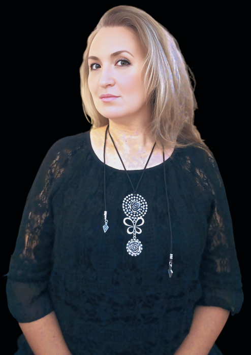 Colier din Zamac argintat 22 [2]