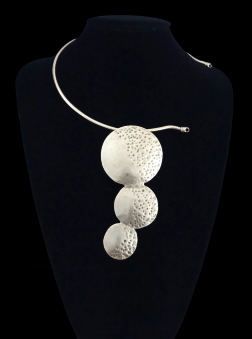 Colier din Zamac argintat 32 [1]