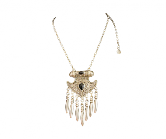 Colier din Zamac argintat 40 [2]