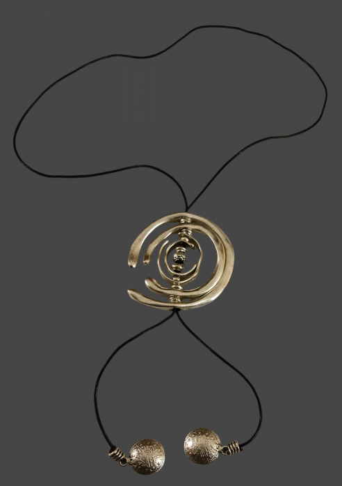 Colier din Zamac argintat 37 [1]