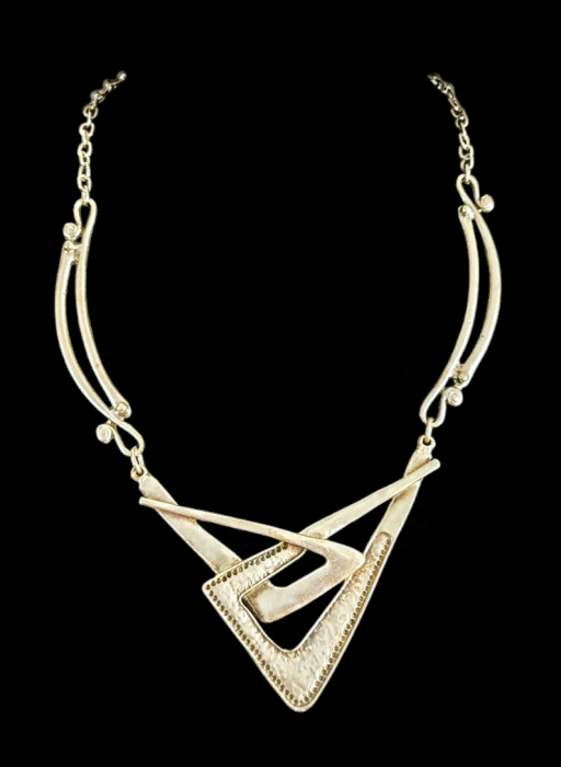 Colier din Zamac argintat 19 [1]