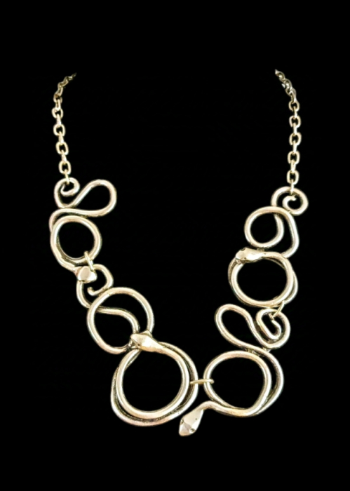 Colier din Zamac argintat 16 [1]