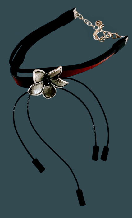 Colier din Zamac argintat 34 [3]