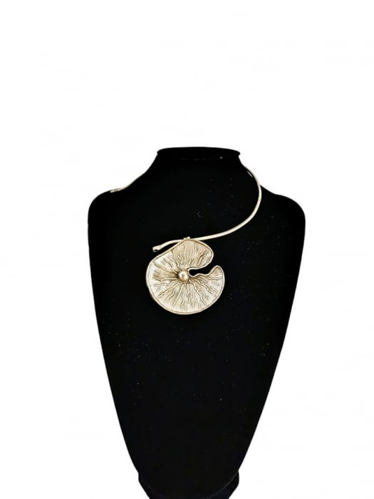 Colier din Zamac argintat 10 [3]