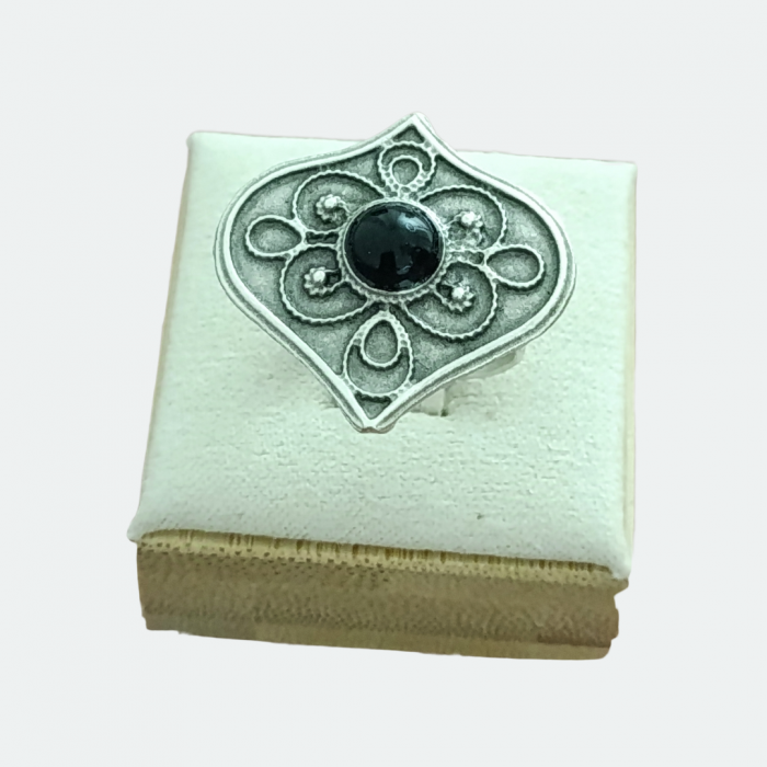 Inel din zamac cu dimensiune reglabila 23 [2]