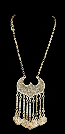 Coliere din zamac argintat - Colier din Zamac argintat 03