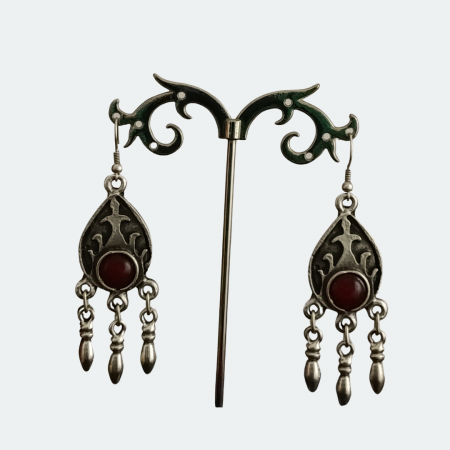 Cercei din zamac argintat 56 [1]