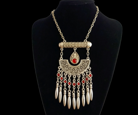 Coliere din zamac argintat - Colier din Zamac argintat 42