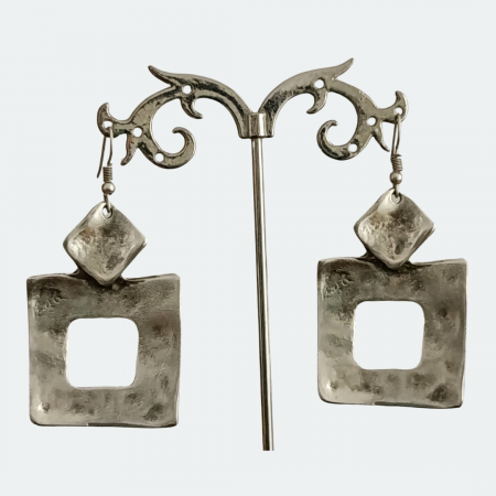 Cercei din zamac argintat 57 [1]