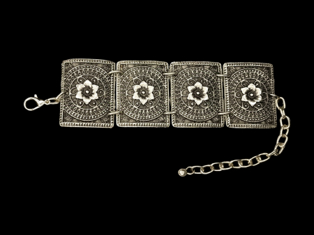 Bratara din zamac argintat 17