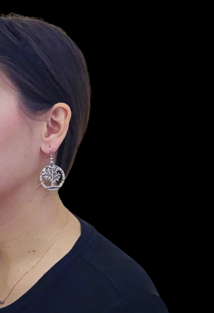 Cercei din zamac argintat 37 [1]