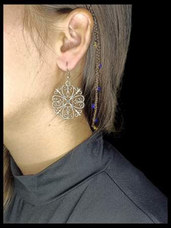 Cercei din zamac argintat 21 [1]