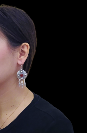 Cercei din zamac argintat 38 [1]