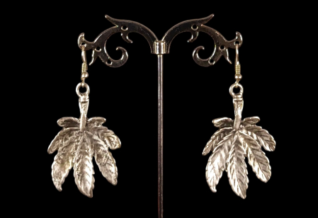 Cercei din zamac argintat - Cercei din zamac argintat 20