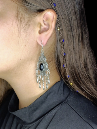 Cercei din zamac argintat 10 [1]