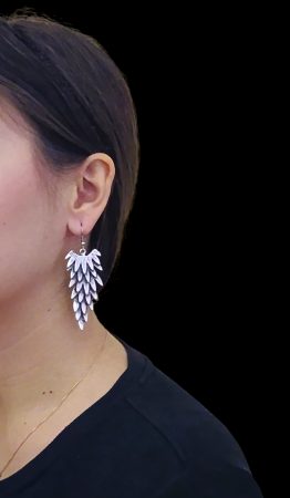 Cercei din zamac argintat 33 [1]