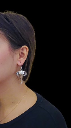 Cercei din zamac argintat 48 [1]