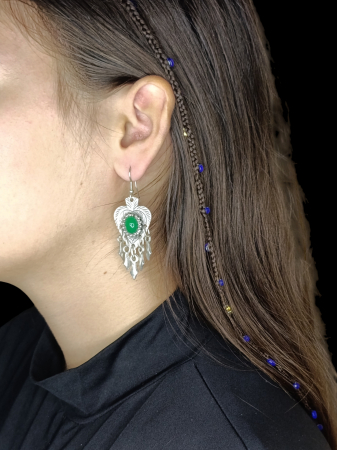 Cercei din zamac argintat 05 [1]