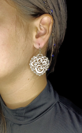 Cercei din zamac argintat 25 [1]