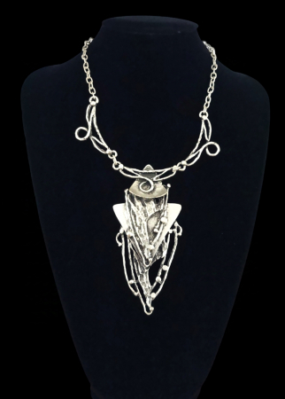 Coliere din zamac argintat - Colier din Zamac argintat 31