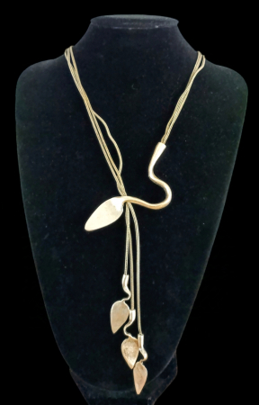 Coliere din zamac argintat - Colier din Zamac argintat 13