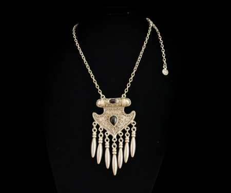 Coliere din zamac argintat - Colier din Zamac argintat 40