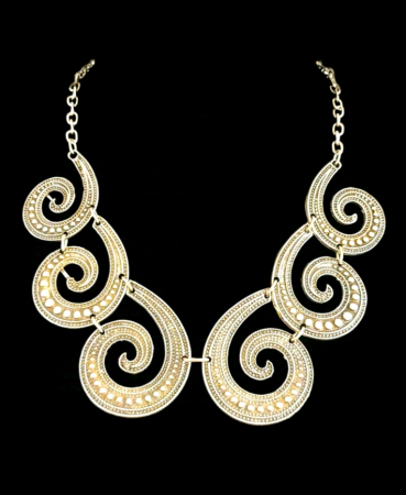 Coliere din zamac argintat - Colier din Zamac argintat 17