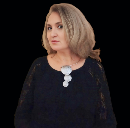 Colier din Zamac argintat 32 [1]