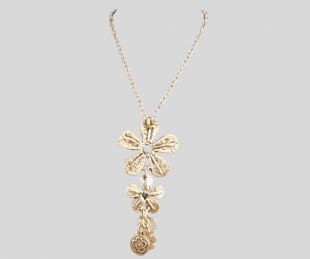 Colier din Zamac argintat 45 [1]