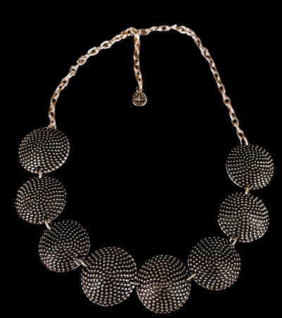 Coliere din zamac argintat - Colier din Zamac argintat 06