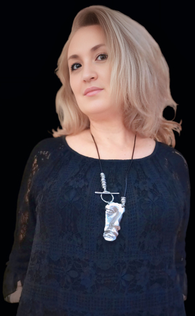 Colier din Zamac argintat 09 [1]