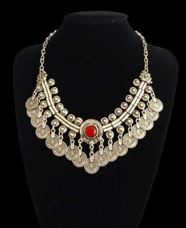 Coliere din zamac argintat - Colier din Zamac argintat 24