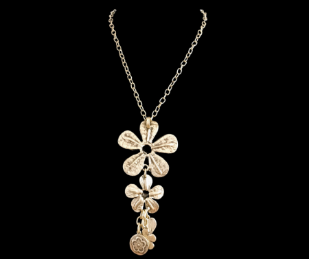 Coliere din zamac argintat - Colier din Zamac argintat 45