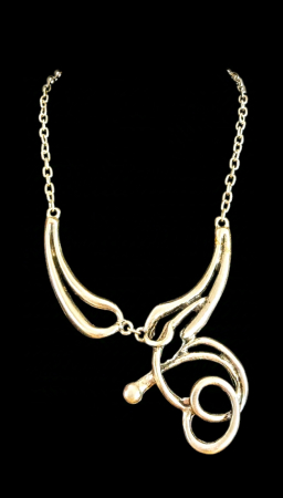 Coliere din zamac argintat - Colier din Zamac argintat 12