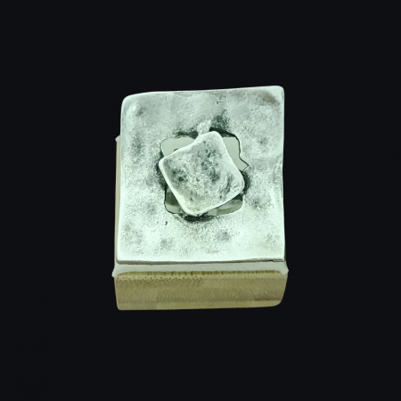 Inele din zamac argintat - Inel din zamac cu dimensiune reglabila 22