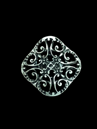 Inele din zamac argintat - Inel din zamac cu dimensiune reglabila 11