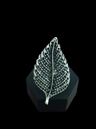 Inele din zamac argintat - Inel din zamac cu dimensiune reglabila 06