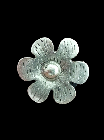 Inele din zamac argintat - Inel din zamac cu dimensiune reglabila 12