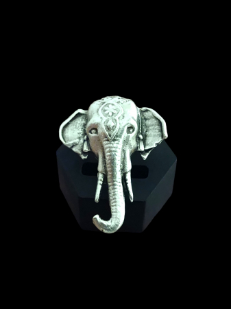 Inele din zamac argintat - Inel din zamac cu dimensiune reglabila 08