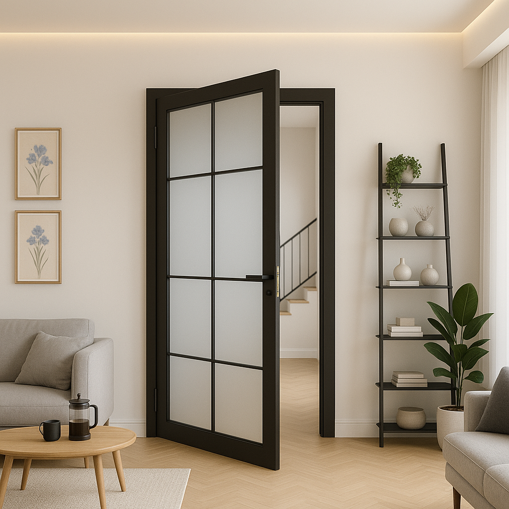 Sticlă și metal: combinația perfectă pentru un design actual