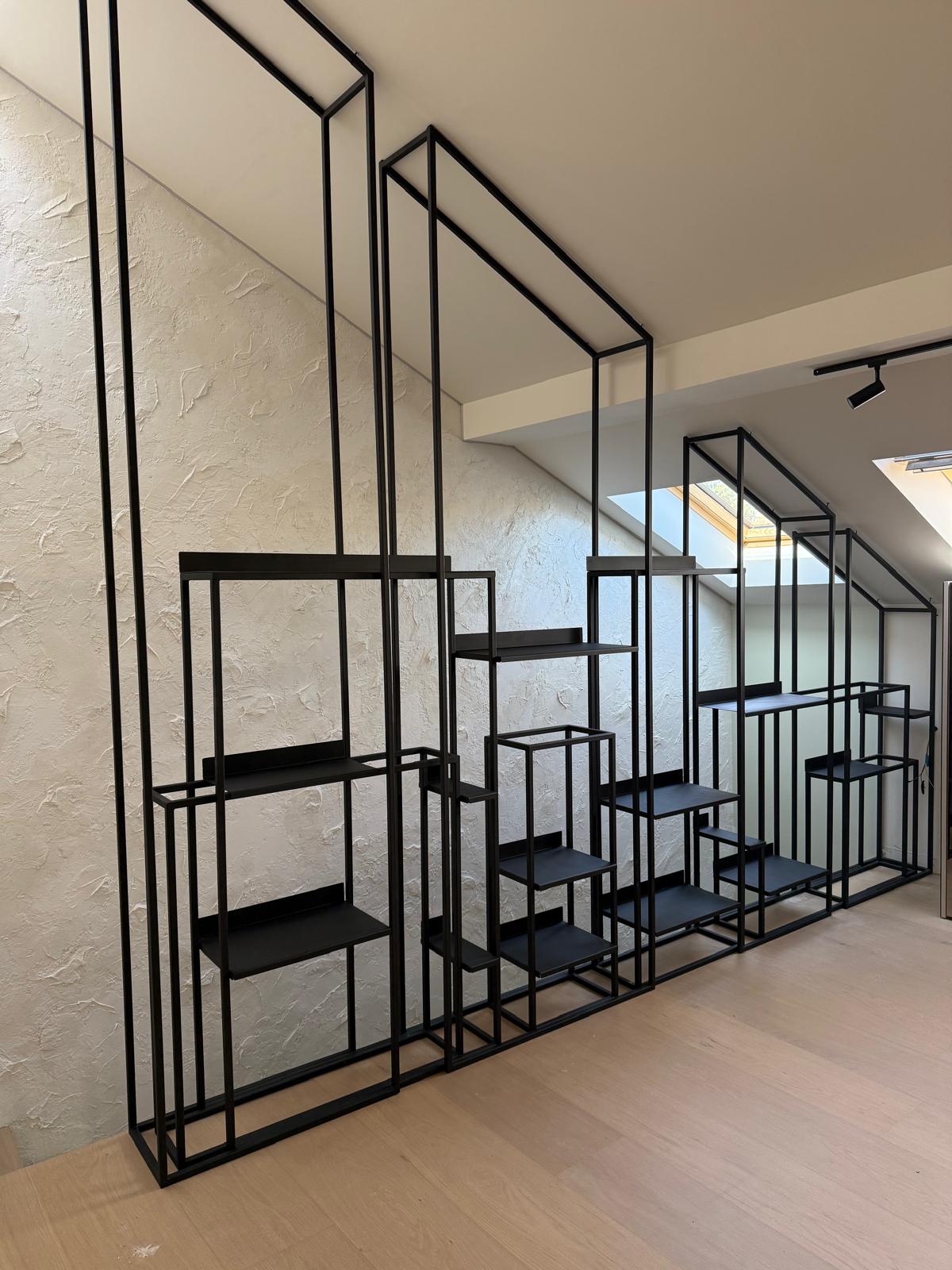 Beyond Traditional Furniture – A Steel Structure Designed for the Client’s Space