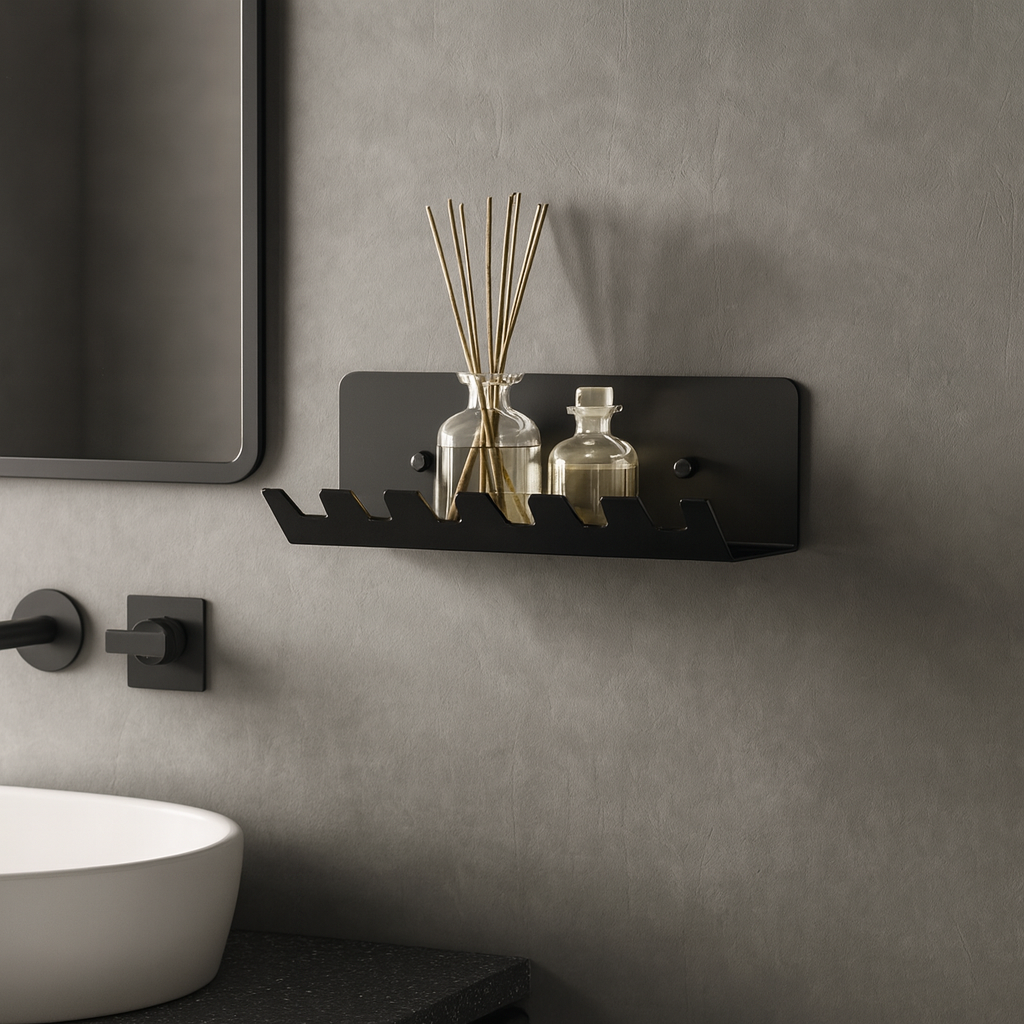 Nevada – practical aluminum shelf for shower and bathroom [1]
