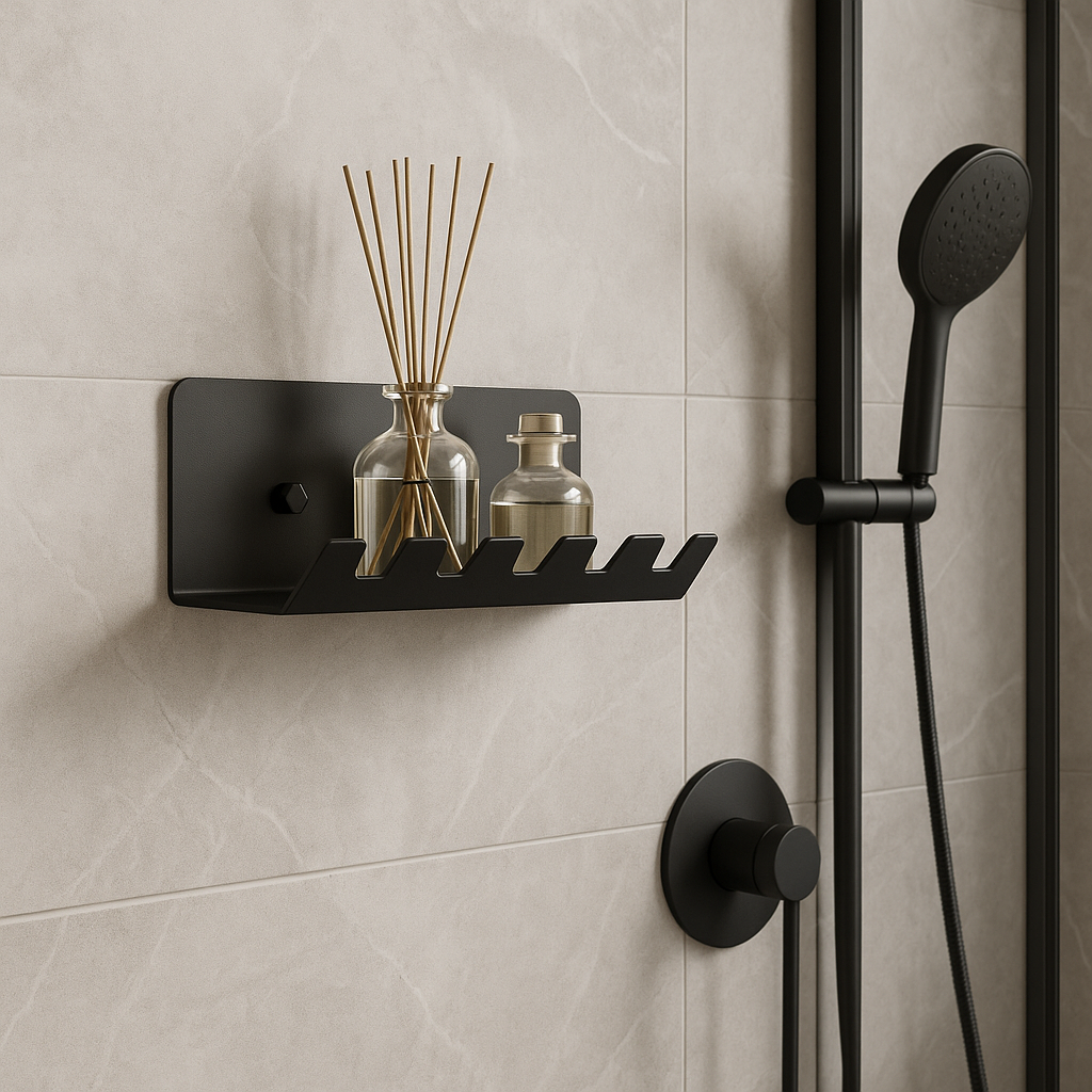 Nevada – practical aluminum shelf for shower and bathroom [2]