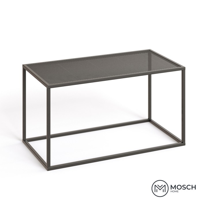 Măsuță de cafea dreptunghiulară din metal 12864 | 382x745x400 mm [3]